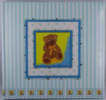 Babyalbum von Schleizer - "Teddy blau"